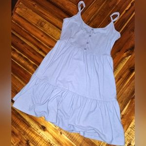 ** 2/$15 ** Wild Fable Lavender Spaghetti Strap Cotton Tiered Slip Dress